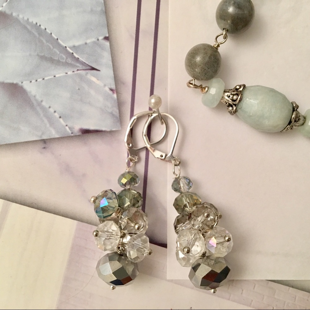 Handmade Earrings Sterling Silver Clasps OBO